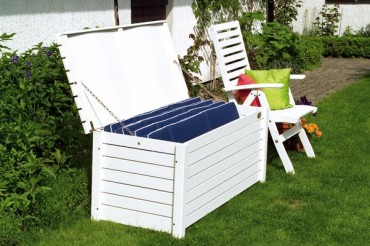 Förvaringsbox Greenkeeper med dynor i miljö