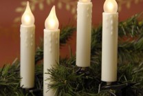 Julgransbelysning för inomhusbruk med 16 romantic LED lampor. LED lamporna håller 20 000 drifttimmar och drar en bråkdel i ström.