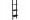 Bokhylla Klippan 33 cm. Svart vägghängd hylla till ett bra pris. Storlek: 33x25 cm, höjd 189 cm.