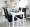 Matbord Bella med klaffar från serien Borlänge. Köksbord i vitt och granit med plats för 4-8 stolar. Storlek: 140-240 cm.