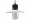 Lampa Ampere svart/vit, handtillverkad taklampa i vit och svart aluminium. Lampa i industristil! Bredd: 31 cm i diameter.