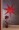 Adventsstjärna Katabo i rött, mått 70 cm. Röd julstjärna komplett med kabel och lamphållare, 1-pack.
