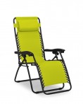 Däckstol Baden -Baden, Svart- Lime
