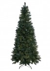 Julgran slim 210X100, perfekt för den lilla ytan! Mycket tät och fin, 941 grenar 