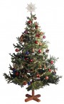 Julgranspaket X-MAS - komplett paket julgransdekorationer i Amerikansk stil för din julgran!