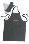 Barbecook Grillförkläde och 2-pack grillvantar med långt skaft med aluminiuminsolering.