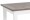Stilrent vitt matbord med ekskiva med plats för 6 stolar. Längd bord: 180 cm.