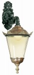 Utelampa Voldendam Kronen i klassisk stil. Handtillverkad högkvalitativ utelampa, höjd 80 cm.