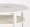Soffbord Nevada i vitt trä. Runt högkvalitativt vardagsrumsbord. Storlek: 80 cm i diameter.